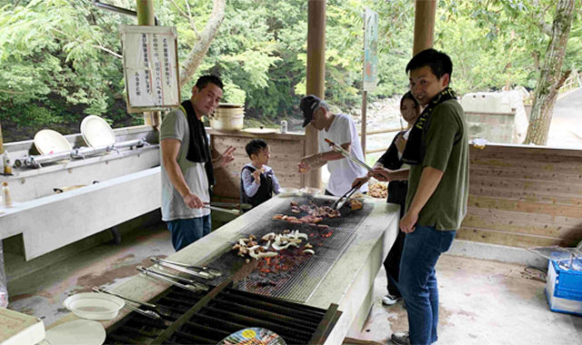 夏　キャンプ＆BBQ（奈良県東吉野村　ふるさと村にて）