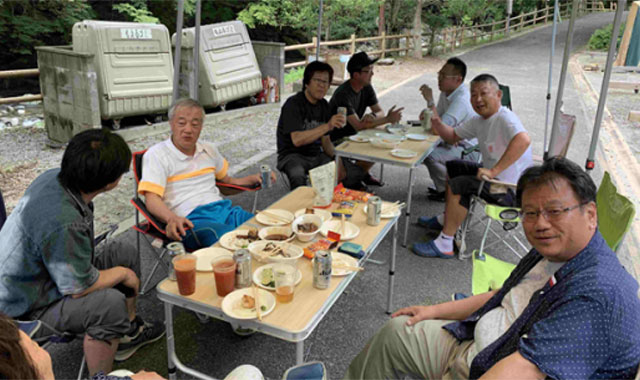 夏　キャンプ＆BBQ（奈良県東吉野村　ふるさと村にて）