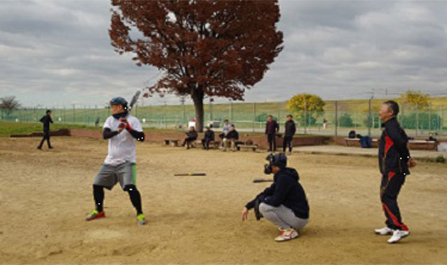 第9回秋のレクリエーション淀川河川公園にて（ソフトボール＆BBQ）