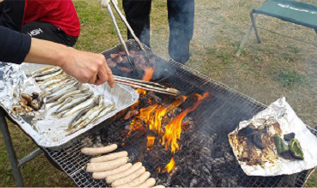 第9回秋のレクリエーション淀川河川公園にて（ソフトボール＆BBQ）