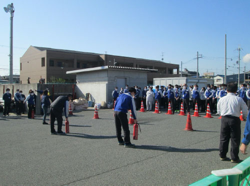 松原本社にて消防避難訓練を実施しました
