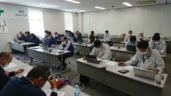 会計処理について社内研修を実施しました