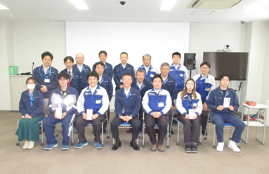 2023年度下期　資格取得報奨金の贈呈