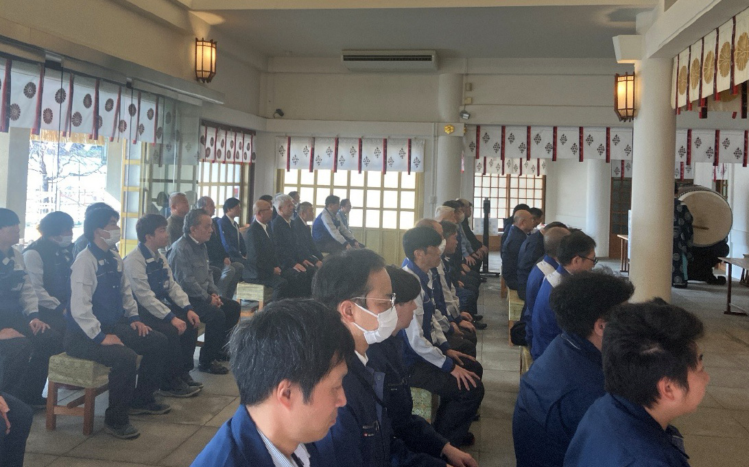 年始の安全祈願