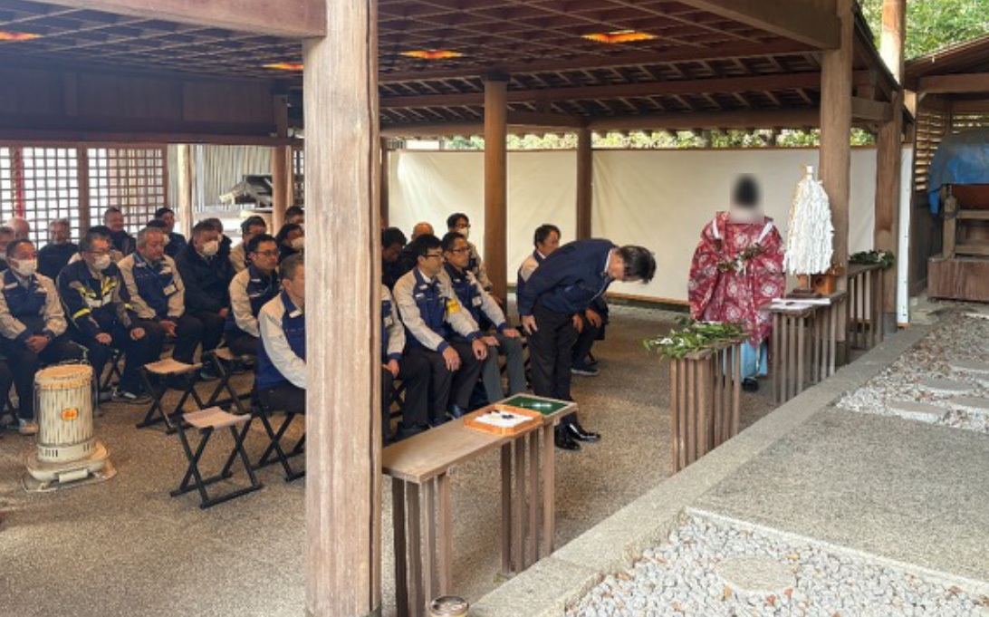 年始の安全祈願