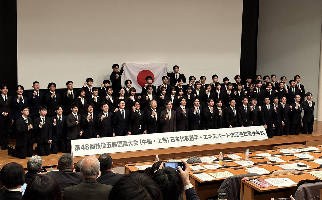 【連載スタート】48回技能五輪国際大会の日本代表に当社社員が正式決定しました①