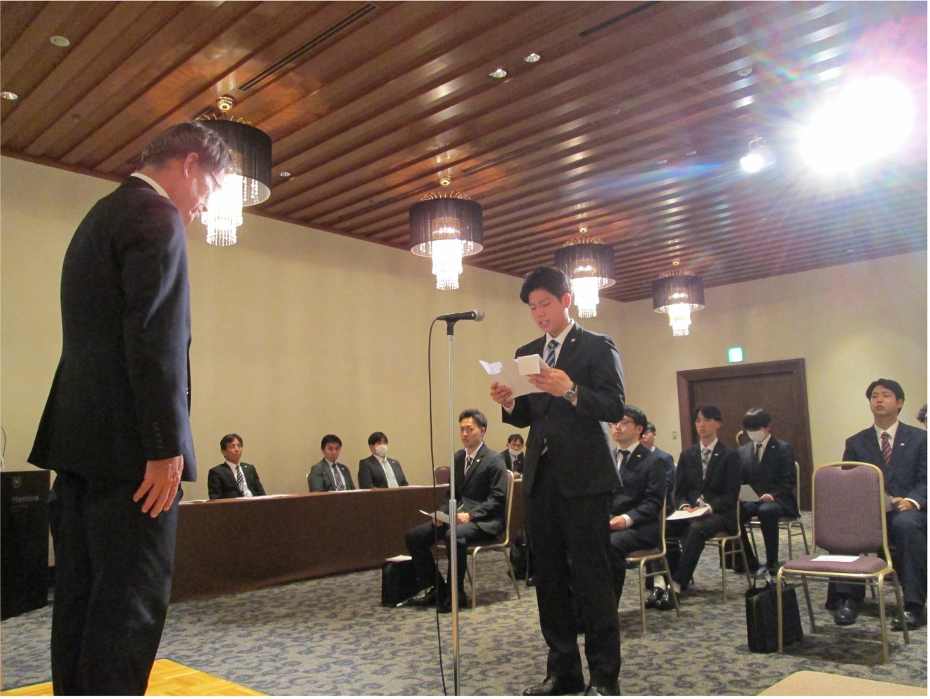 令和8年度入社式を執り行いました